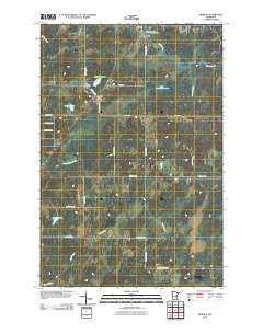 Kerrick Minnesota Historical topographic map, 1:24000 scale, 7.5 X 7.5 Minute, Year 2010