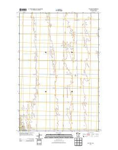 Key West Minnesota Historical topographic map, 1:24000 scale, 7.5 X 7.5 Minute, Year 2013