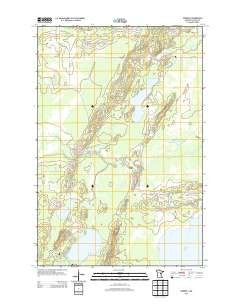 Kimberly Minnesota Historical topographic map, 1:24000 scale, 7.5 X 7.5 Minute, Year 2013