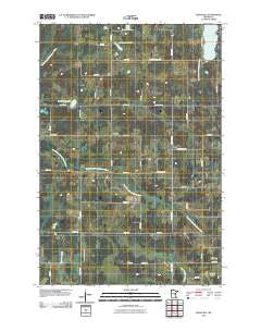 Kroschel Minnesota Historical topographic map, 1:24000 scale, 7.5 X 7.5 Minute, Year 2010