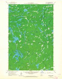 Lake Polly Minnesota Historical topographic map, 1:24000 scale, 7.5 X 7.5 Minute, Year 1960