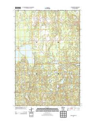 Lake George Minnesota Historical topographic map, 1:24000 scale, 7.5 X 7.5 Minute, Year 2013