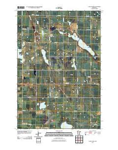 Lake Oliver Minnesota Historical topographic map, 1:24000 scale, 7.5 X 7.5 Minute, Year 2010