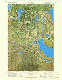 Laporte Minnesota Historical topographic map, 1:24000 scale, 7.5 X 7.5 Minute, Year 1972