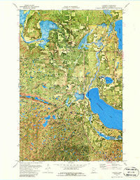 Laporte Minnesota Historical topographic map, 1:24000 scale, 7.5 X 7.5 Minute, Year 1972