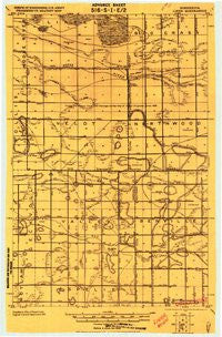 Liner Minnesota Historical topographic map, 1:62500 scale, 15 X 15 Minute, Year 1919