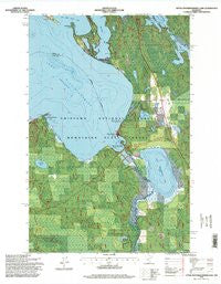 Little Winnibigoshish Lake Minnesota Historical topographic map, 1:24000 scale, 7.5 X 7.5 Minute, Year 1996