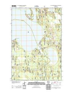 Little Winnibigoshish Lake Minnesota Historical topographic map, 1:24000 scale, 7.5 X 7.5 Minute, Year 2013