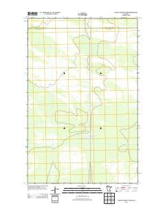Ludlow Lookout Tower Minnesota Historical topographic map, 1:24000 scale, 7.5 X 7.5 Minute, Year 2013