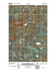 Martin Lake Minnesota Historical topographic map, 1:24000 scale, 7.5 X 7.5 Minute, Year 2010