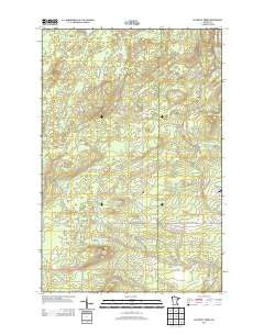 McCarthy Creek Minnesota Historical topographic map, 1:24000 scale, 7.5 X 7.5 Minute, Year 2013