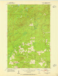 Mc Carthy Creek Minnesota Historical topographic map, 1:24000 scale, 7.5 X 7.5 Minute, Year 1954