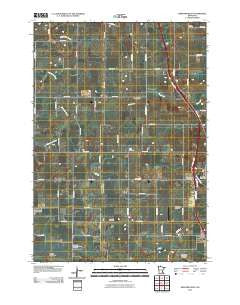 Medford West Minnesota Historical topographic map, 1:24000 scale, 7.5 X 7.5 Minute, Year 2010