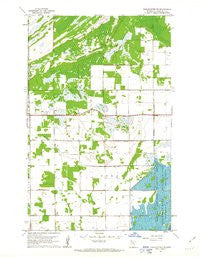 Middle River NE Minnesota Historical topographic map, 1:24000 scale, 7.5 X 7.5 Minute, Year 1961