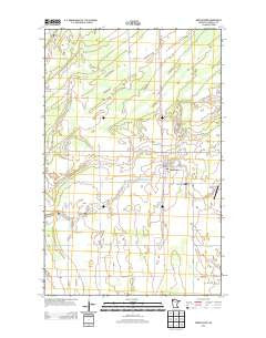 Middle River Minnesota Historical topographic map, 1:24000 scale, 7.5 X 7.5 Minute, Year 2013