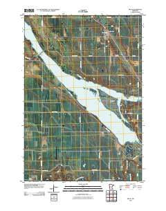Milan Minnesota Historical topographic map, 1:24000 scale, 7.5 X 7.5 Minute, Year 2010