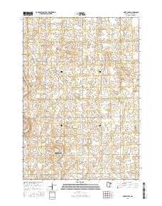 Morton NW Minnesota Current topographic map, 1:24000 scale, 7.5 X 7.5 Minute, Year 2016