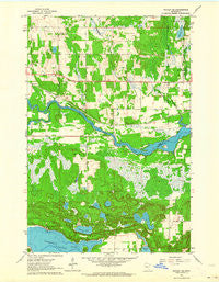 Motley SE Minnesota Historical topographic map, 1:24000 scale, 7.5 X 7.5 Minute, Year 1963