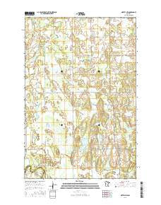 Motley NW Minnesota Current topographic map, 1:24000 scale, 7.5 X 7.5 Minute, Year 2016