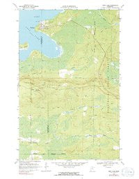 Nett Lake Minnesota Historical topographic map, 1:24000 scale, 7.5 X 7.5 Minute, Year 1969