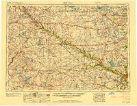 New Ulm Minnesota Historical topographic map, 1:250000 scale, 1 X 2 Degree, Year 1958