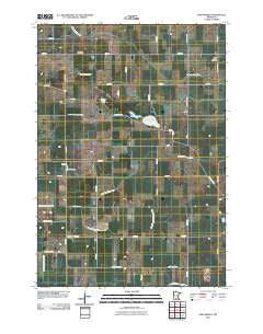 New Sweden Minnesota Historical topographic map, 1:24000 scale, 7.5 X 7.5 Minute, Year 2010
