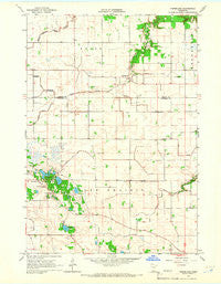 Norseland Minnesota Historical topographic map, 1:24000 scale, 7.5 X 7.5 Minute, Year 1965