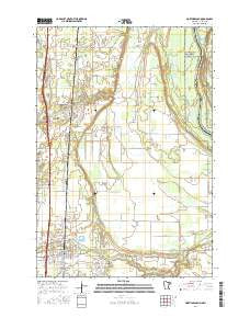 North Branch Minnesota Current topographic map, 1:24000 scale, 7.5 X 7.5 Minute, Year 2016