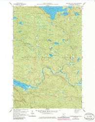 Northern Light Lake Minnesota Historical topographic map, 1:24000 scale, 7.5 X 7.5 Minute, Year 1959