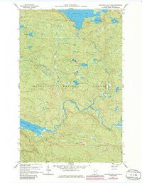 Northern Light Lake Minnesota Historical topographic map, 1:24000 scale, 7.5 X 7.5 Minute, Year 1959