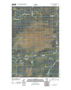 Oaks Corner NE Minnesota Historical topographic map, 1:24000 scale, 7.5 X 7.5 Minute, Year 2010