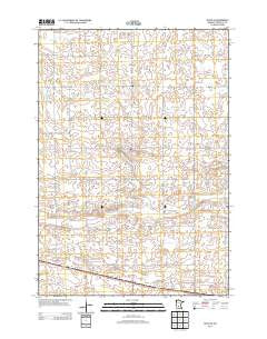 Olivia SE Minnesota Historical topographic map, 1:24000 scale, 7.5 X 7.5 Minute, Year 2013