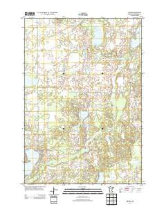 Orrock Minnesota Historical topographic map, 1:24000 scale, 7.5 X 7.5 Minute, Year 2013