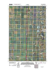 Oslo Minnesota Historical topographic map, 1:24000 scale, 7.5 X 7.5 Minute, Year 2011