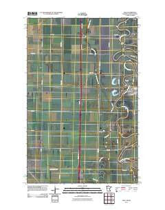 Oslo Minnesota Historical topographic map, 1:24000 scale, 7.5 X 7.5 Minute, Year 2011