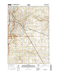 Owatonna Minnesota Current topographic map, 1:24000 scale, 7.5 X 7.5 Minute, Year 2016