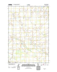 Padua Minnesota Historical topographic map, 1:24000 scale, 7.5 X 7.5 Minute, Year 2013