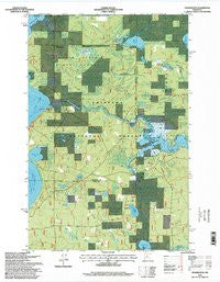 Pennington Minnesota Historical topographic map, 1:24000 scale, 7.5 X 7.5 Minute, Year 1996