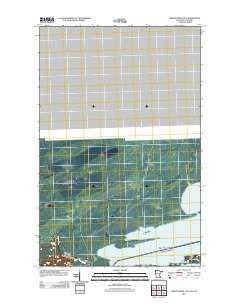 Pigeon Point OE N Minnesota Historical topographic map, 1:24000 scale, 7.5 X 7.5 Minute, Year 2011
