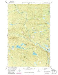 Pine Mountain Minnesota Historical topographic map, 1:24000 scale, 7.5 X 7.5 Minute, Year 1959
