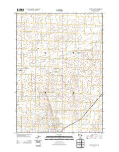 Pipestone North Minnesota Historical topographic map, 1:24000 scale, 7.5 X 7.5 Minute, Year 2013