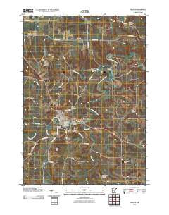 Preston Minnesota Historical topographic map, 1:24000 scale, 7.5 X 7.5 Minute, Year 2010