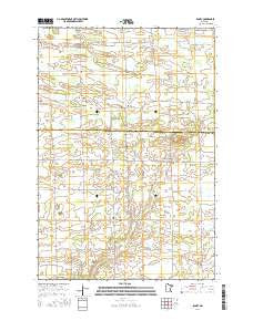 Ramey Minnesota Current topographic map, 1:24000 scale, 7.5 X 7.5 Minute, Year 2016