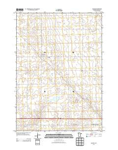 Reading Minnesota Historical topographic map, 1:24000 scale, 7.5 X 7.5 Minute, Year 2013