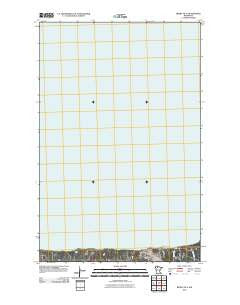 Redby OE N Minnesota Historical topographic map, 1:24000 scale, 7.5 X 7.5 Minute, Year 2010