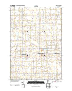Renville Minnesota Historical topographic map, 1:24000 scale, 7.5 X 7.5 Minute, Year 2013