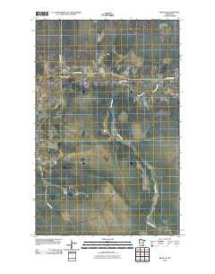 Ridge NE Minnesota Historical topographic map, 1:24000 scale, 7.5 X 7.5 Minute, Year 2010
