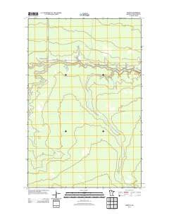 Ridge NE Minnesota Historical topographic map, 1:24000 scale, 7.5 X 7.5 Minute, Year 2013