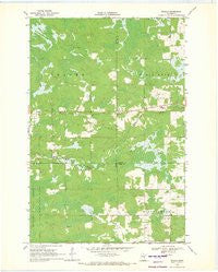 Ronald Minnesota Historical topographic map, 1:24000 scale, 7.5 X 7.5 Minute, Year 1969