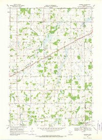Ronneby Minnesota Historical topographic map, 1:24000 scale, 7.5 X 7.5 Minute, Year 1968